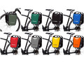 Sakwy Crosso Dry Small Adventure Click System 30l j. niebieski przód/tył