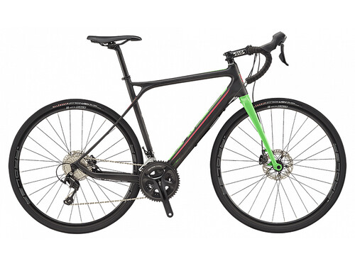 Rower GT Grade Carbon 105 raw/neon green 2017