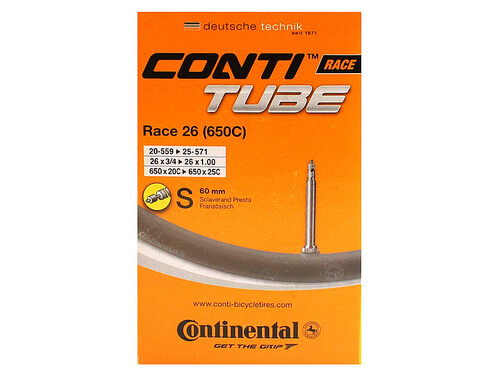 Dętka Continental Race SV 60mm 18/25-559/571