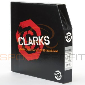 Pancerz linki hamulca Clarks 2P z teflonem 5mm czarny