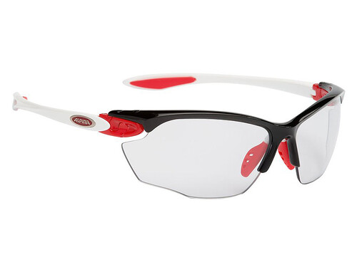Okulary Alpina Twist Four VL+ black/red/white szkło