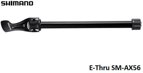Oś piast przelotowych Shimano E-thru tył 12mm