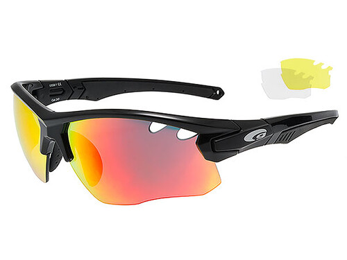Okulary Goggle E858-1 Predator czarne